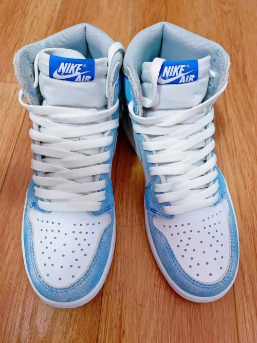 XH Air Jordan 1 High OG GS Wash North Carolan review 