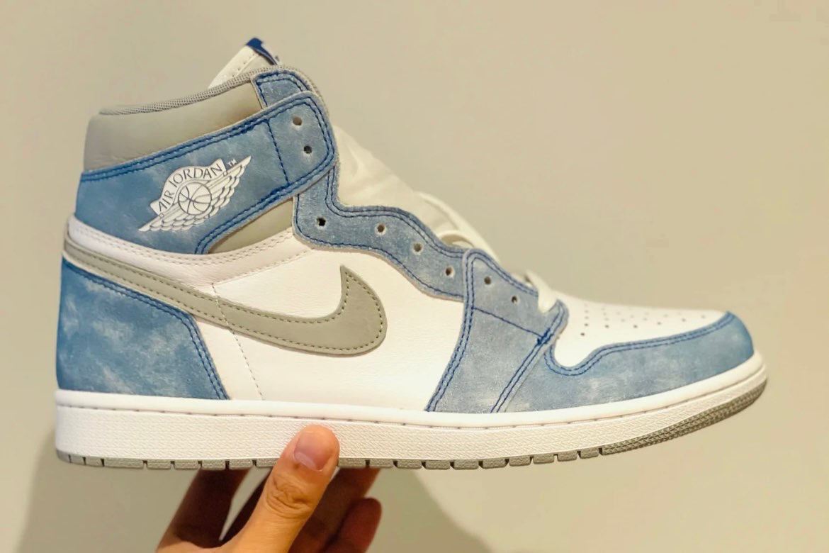 XH Air Jordan 1 High OG GS Wash North Carolan review Grace 02