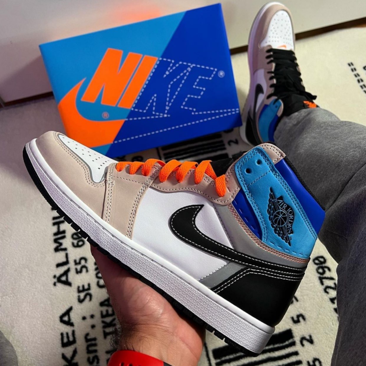 XH Air Jordan 1 High Multi-Color review Penelope 04