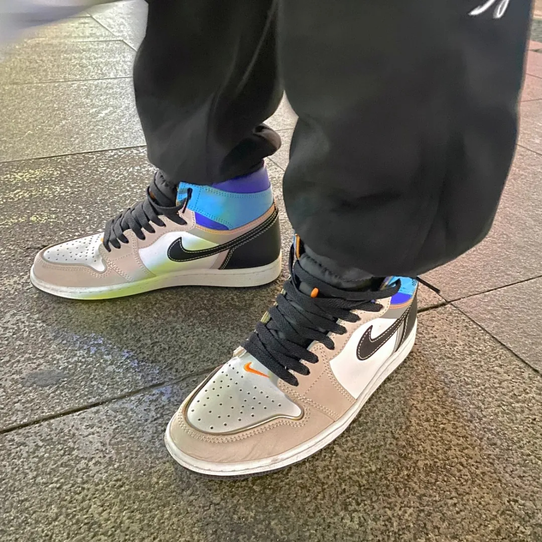 XH Air Jordan 1 High Multi-Color review John