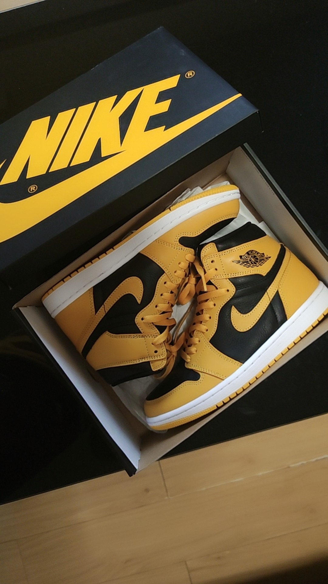 XH Air Jordan 1 High OG Pollen review Emma 02
