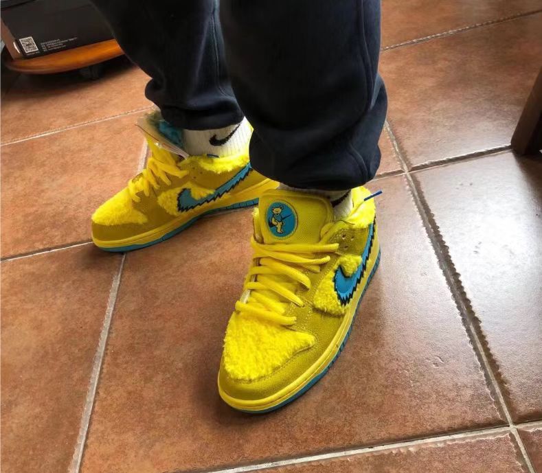 SX Grateful Dead x Nike SB Dunk Low“ Yellow Bear” review Gonzalez
