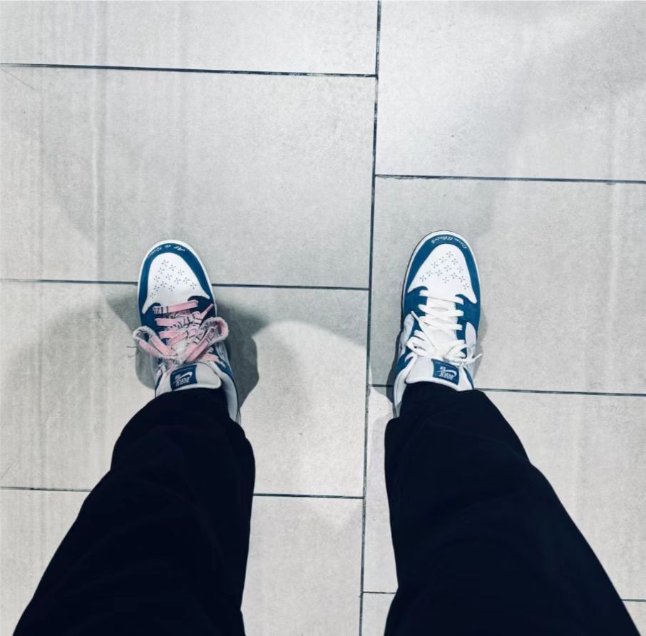 SX Born x Raised x Nike SB Dunk Low Blue White review Benri