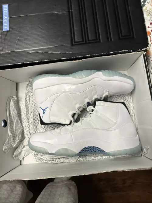 Q3 Air Jordan 11 Retro Legend Blue review 