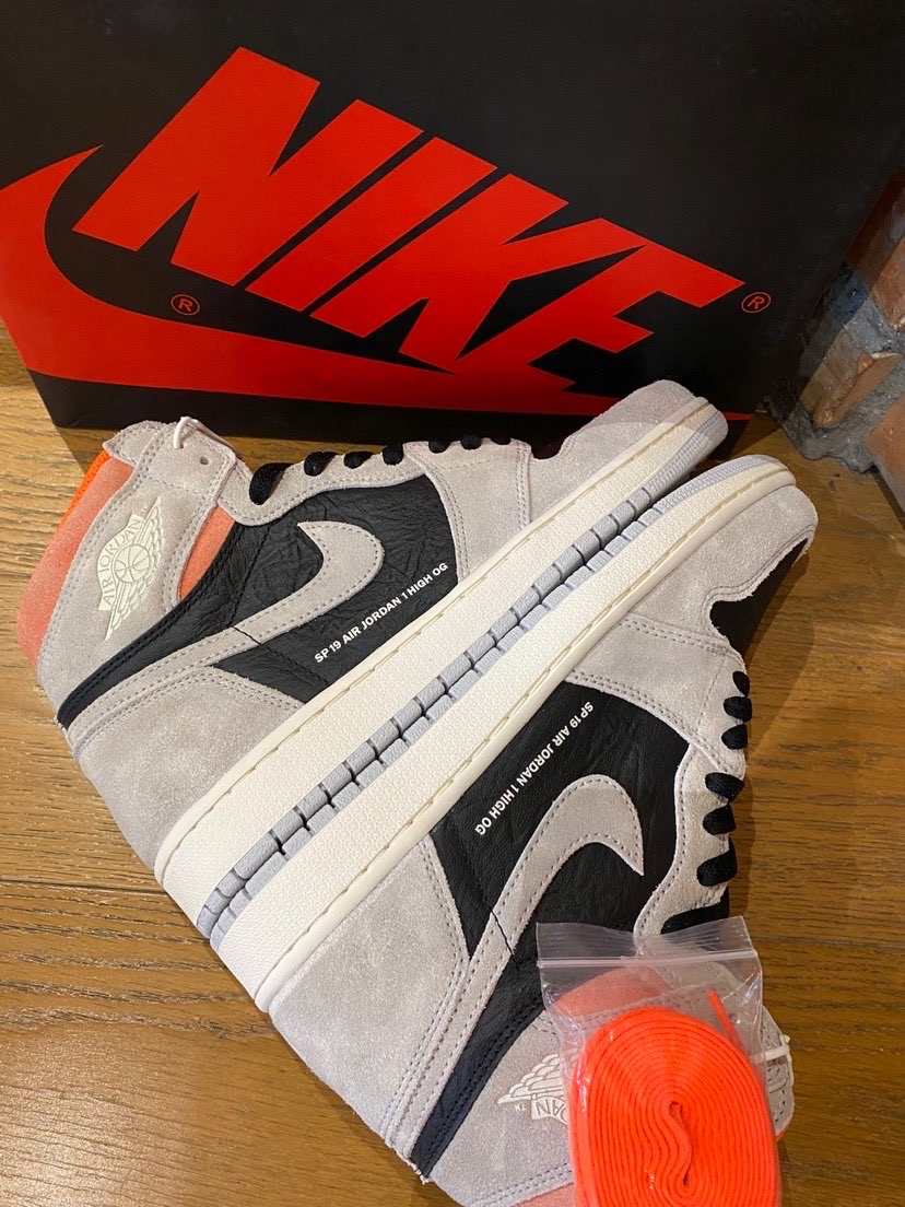 XH  Air Jordan 1 OG Hi Retro“Neutral Grey” review Sophia 04