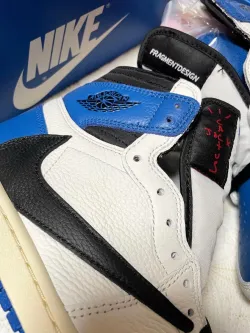 XH Fragment x Travis Scott x Air Jordan 1 High OG Military review Ava 02