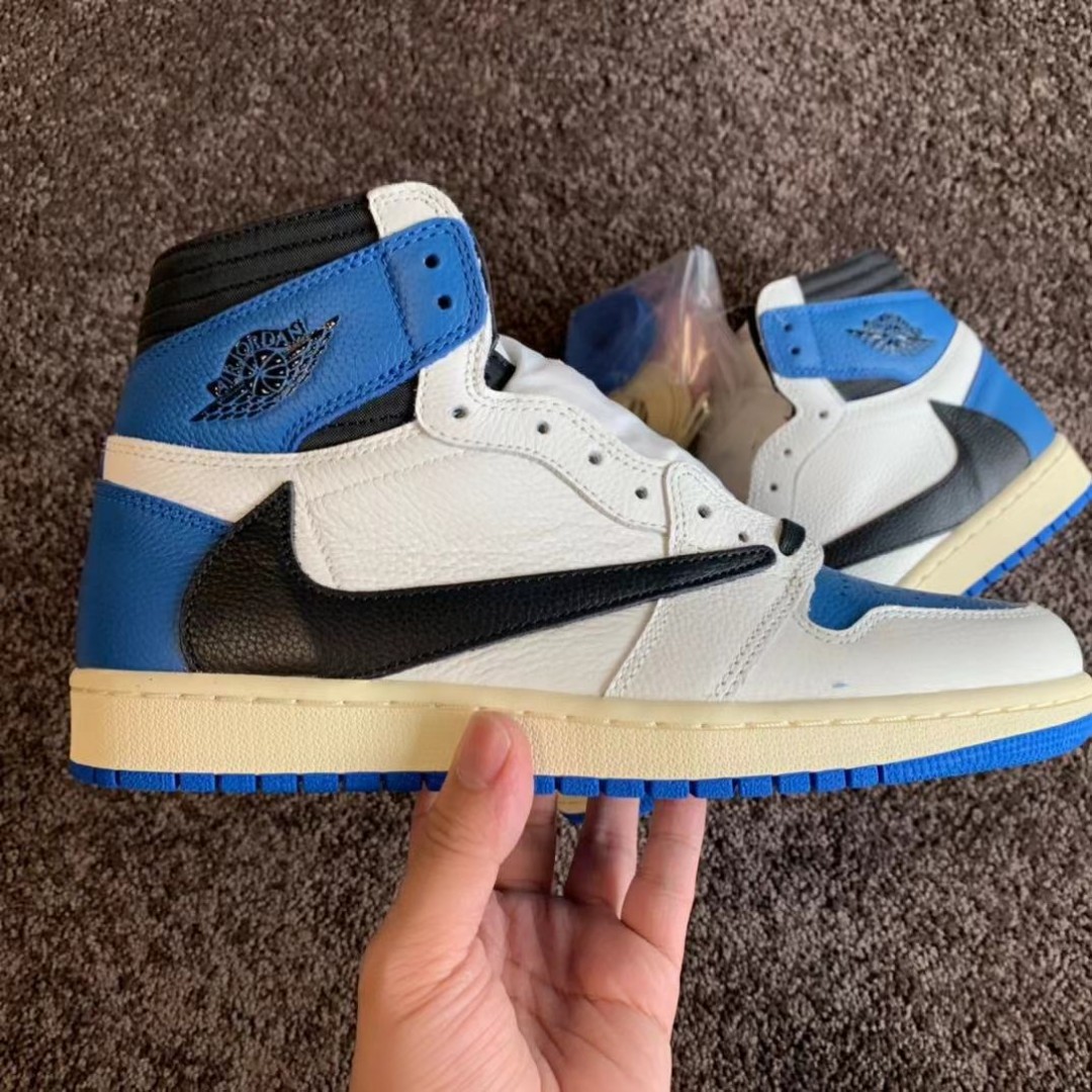 XH Fragment x Travis Scott x Air Jordan 1 High OG Military review Charlotte 05