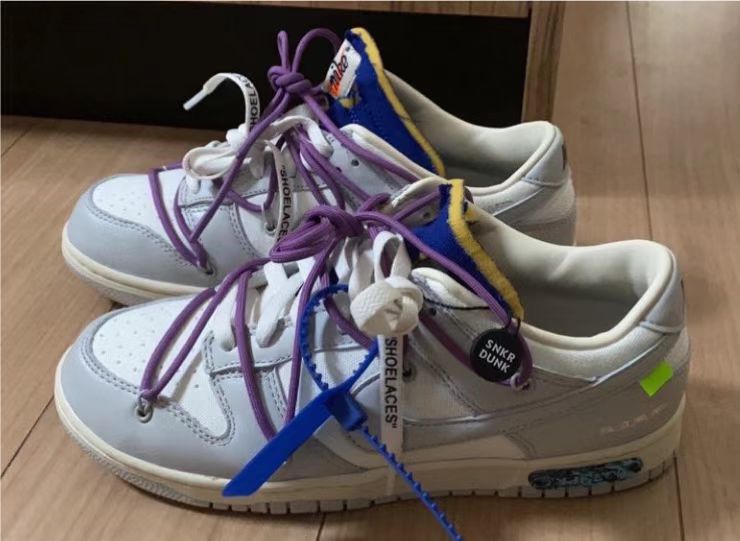 LF OFF WHITE x Nike Dunk SB Low The 50 NO.49 review 0