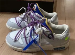 LF OFF WHITE x Nike Dunk SB Low The 50 NO.49 review stomer