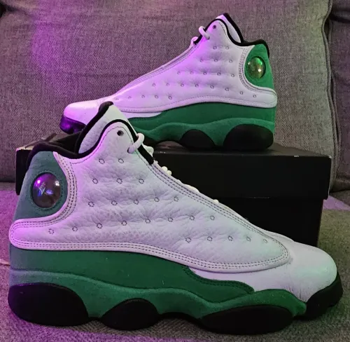 XP  Air Jordan 13 Retro White Green review 