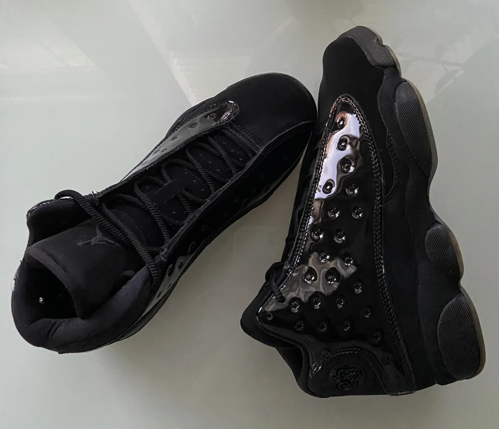 Q1 Air Jordan 13 Retro Black Cat review Marix 02