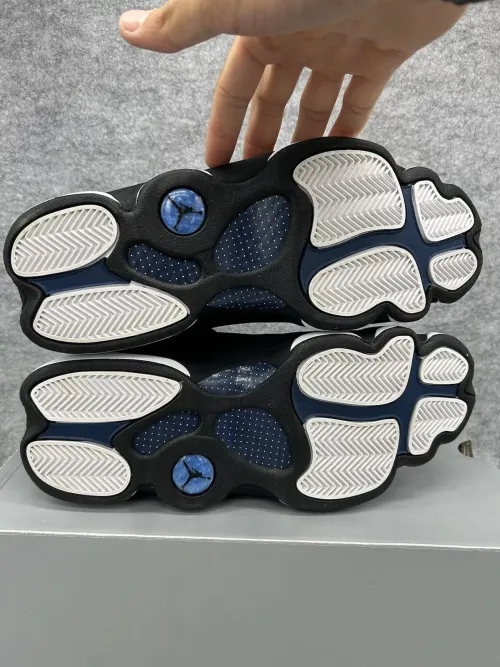 Q1  Air Jordan 13 Retro Brave Blue review 