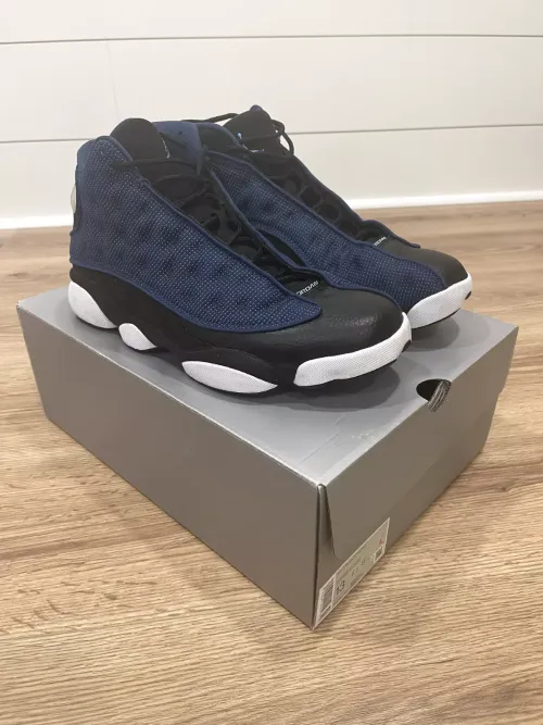 Q1  Air Jordan 13 Retro Brave Blue review 