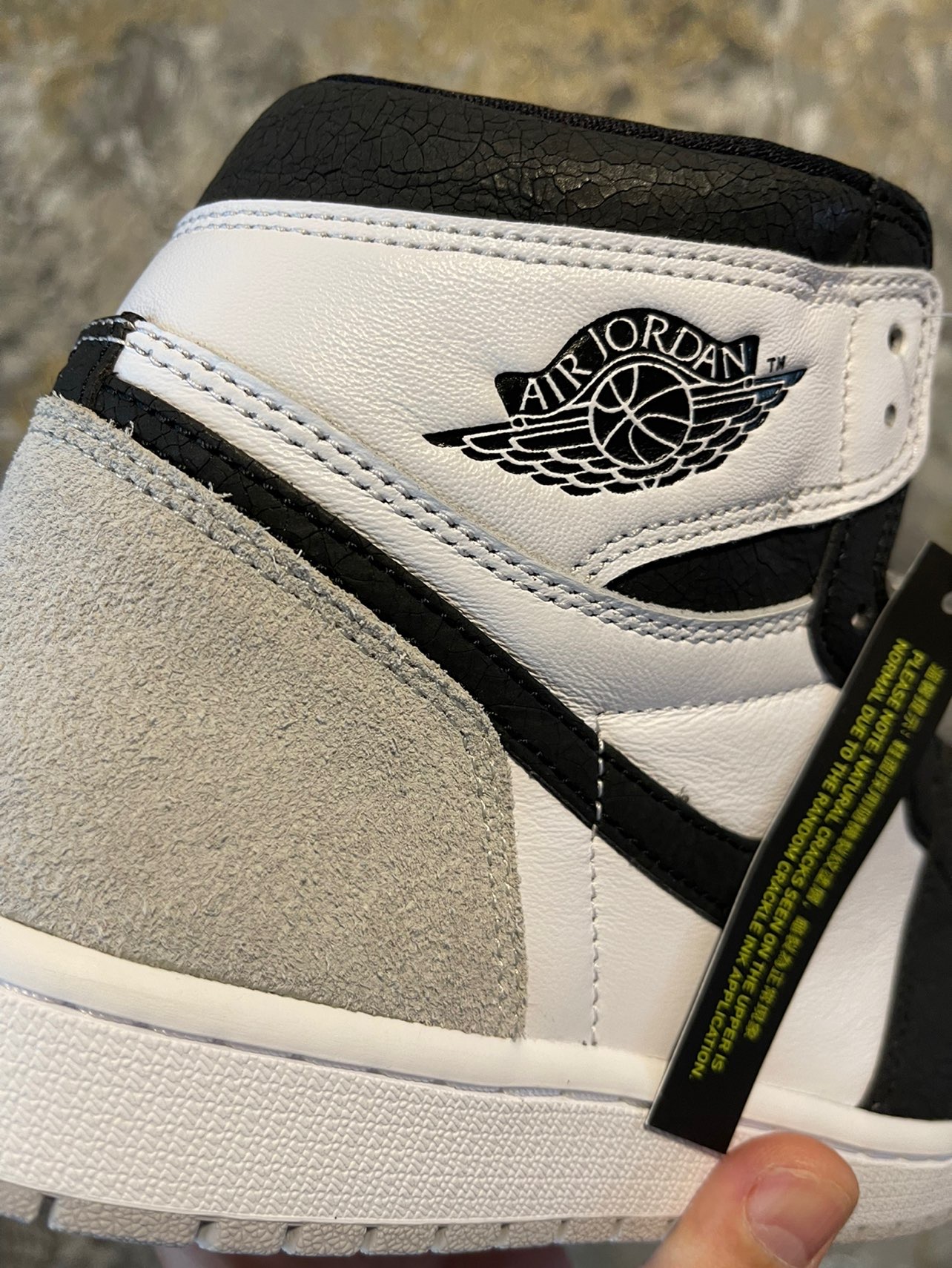 XH Air Jordan 1 High OG WMNS Stage Haze review Abigail 03
