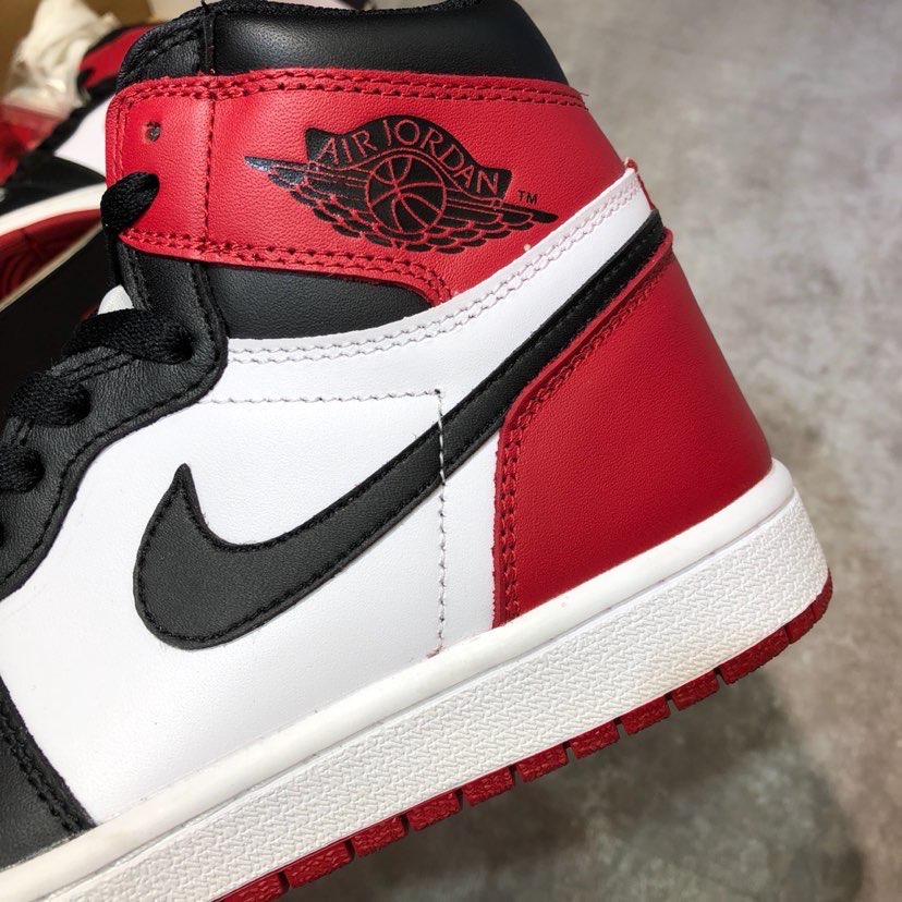 XH Air Jordan 1 OG High 'Black Toe' review Ellie 03
