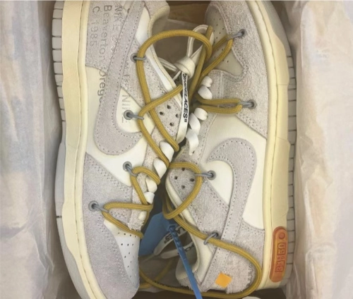 LF OFF WHITE x Nike Dunk SB Low The 50 NO.34 review 