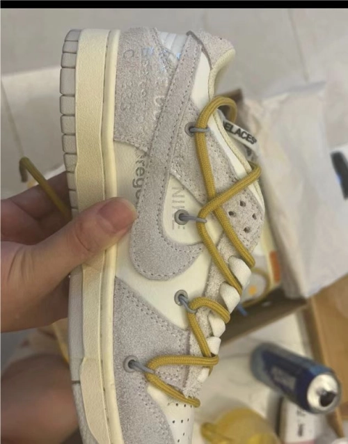 LF OFF WHITE x Nike Dunk SB Low The 50 NO.34 review 