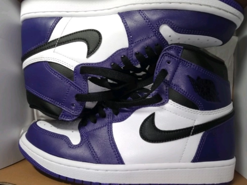 XH  Air Jordan 1 High OG “Court Purple” review 
