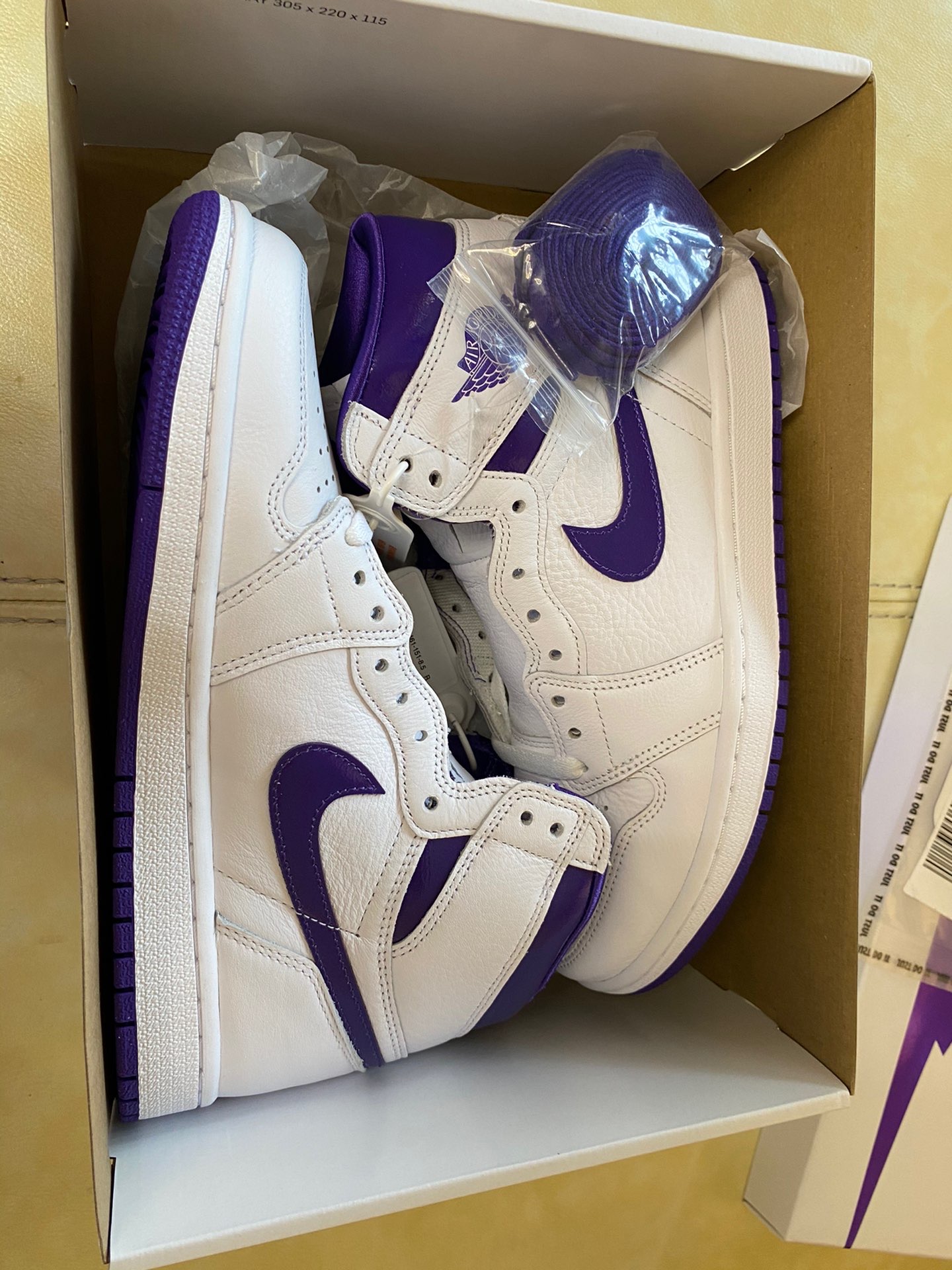 XH Air Jordan 1 Court Purple review Megan 02