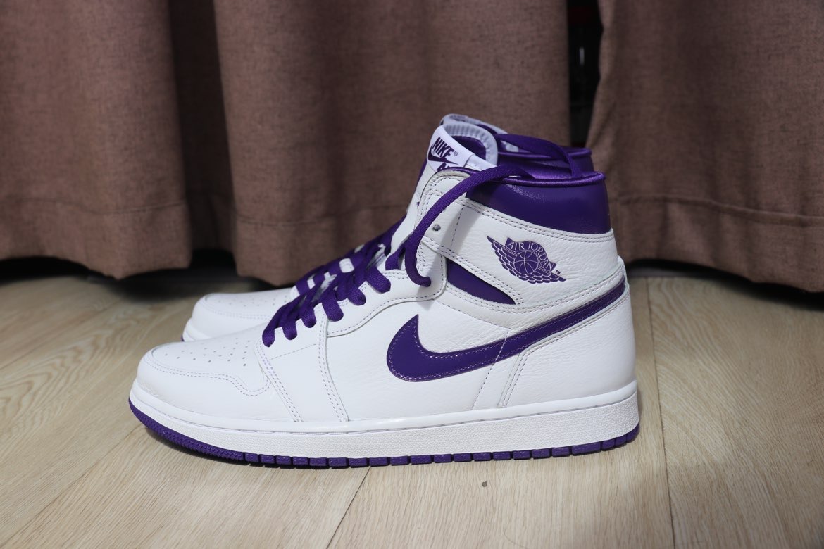XH Air Jordan 1 Court Purple review Natalie 02