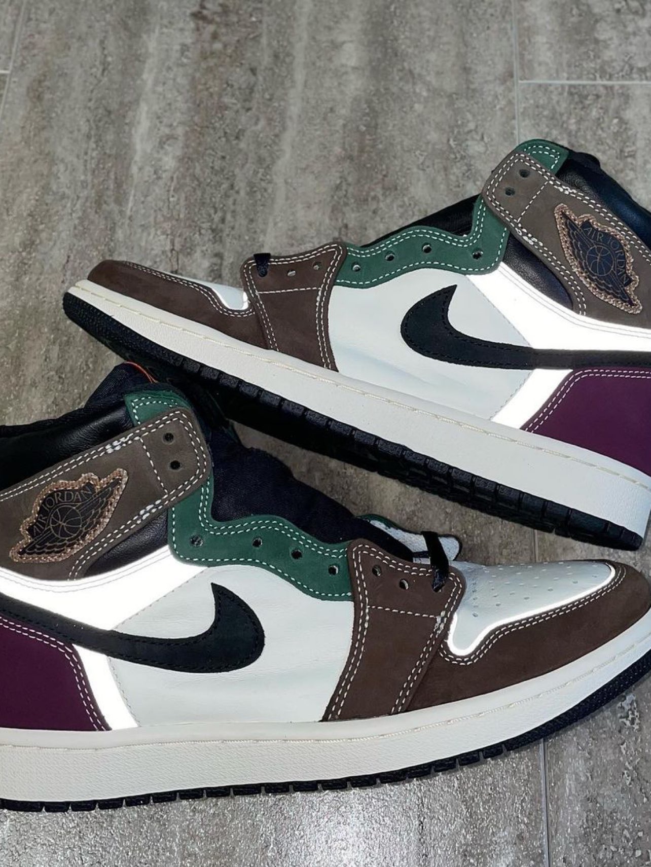 XH Air Jordan 1 High OG "Hand Crafted" review Evan 02