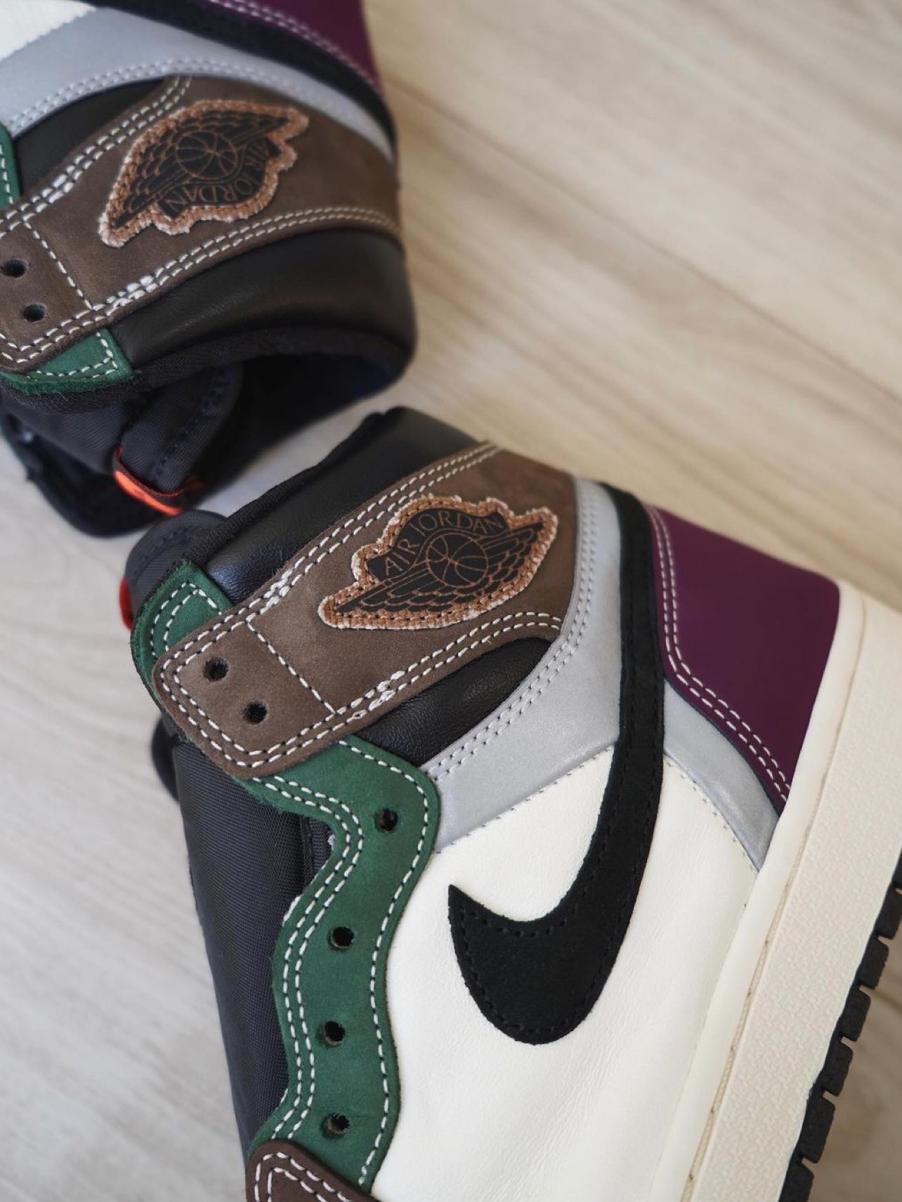 XH Air Jordan 1 High OG "Hand Crafted" review Evan 03