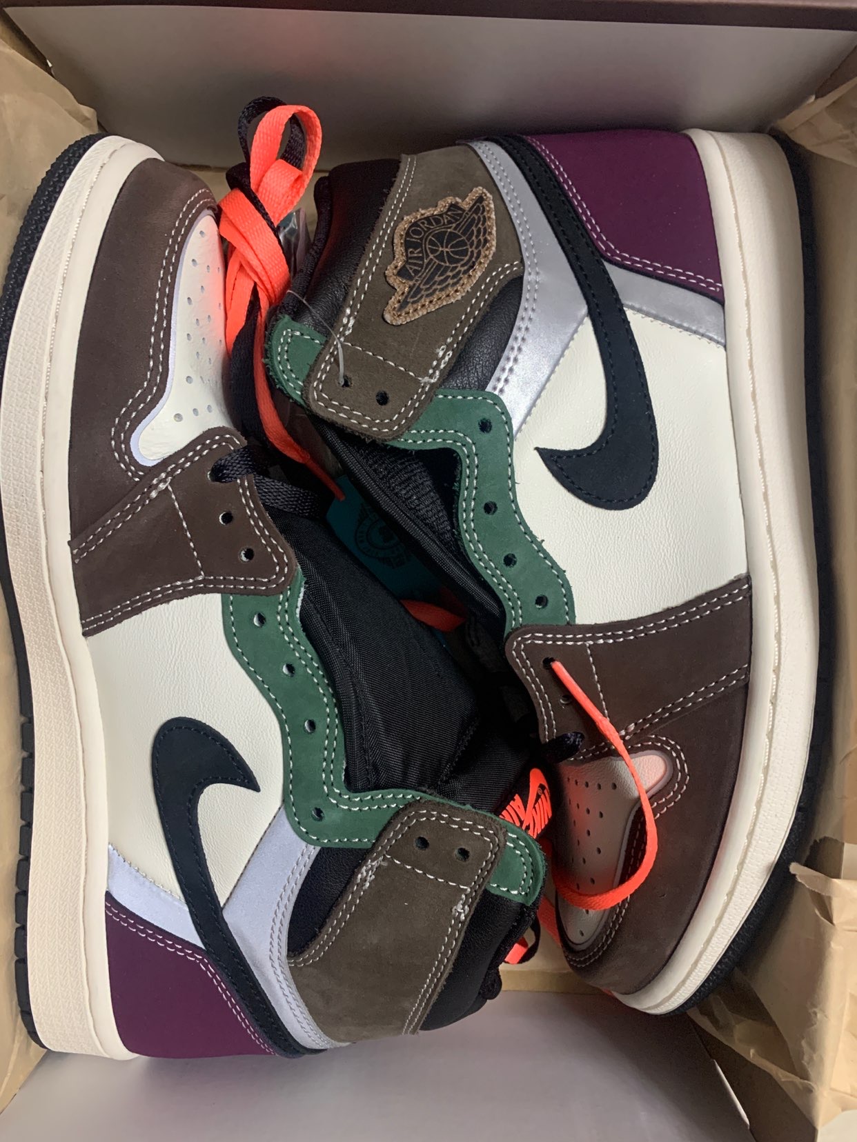 XH Air Jordan 1 High OG "Hand Crafted" review Patrick 02