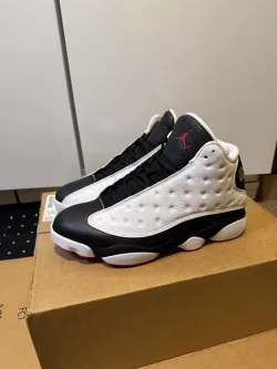 XP Air Jordan 13 Black and white Panda review J Crow 02