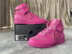 LF Ambush x Nike Dunk High Cosmic Fuchsia review stomer