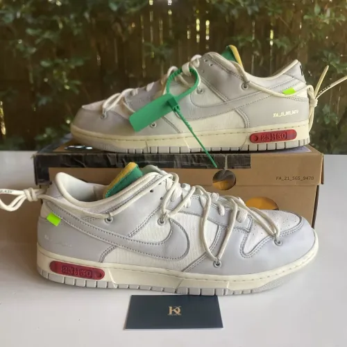 LF OFF WHITE x Nike Dunk SB Low The 50 NO.25 review 