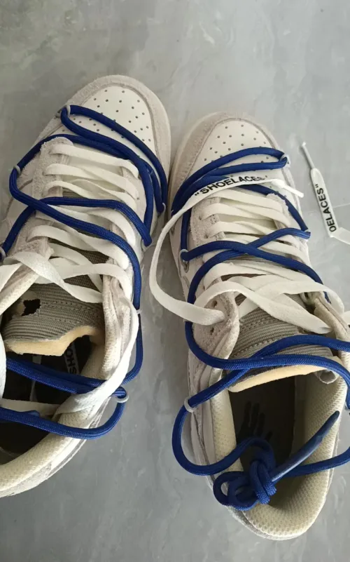 LF OFF WHITE x Nike Dunk SB Low The 50 NO.32 review 