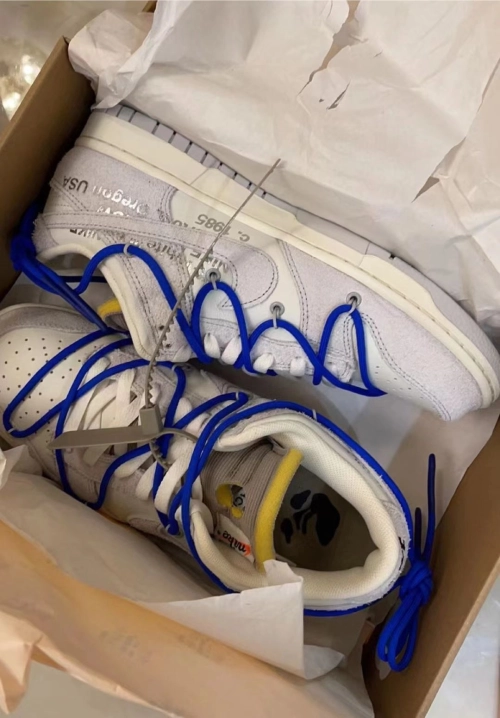 LF OFF WHITE x Nike Dunk SB Low The 50 NO.32 review 