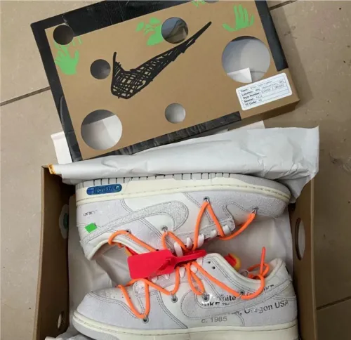 LF OFF WHITE x Nike Dunk SB Low The 50 NO.31 review 