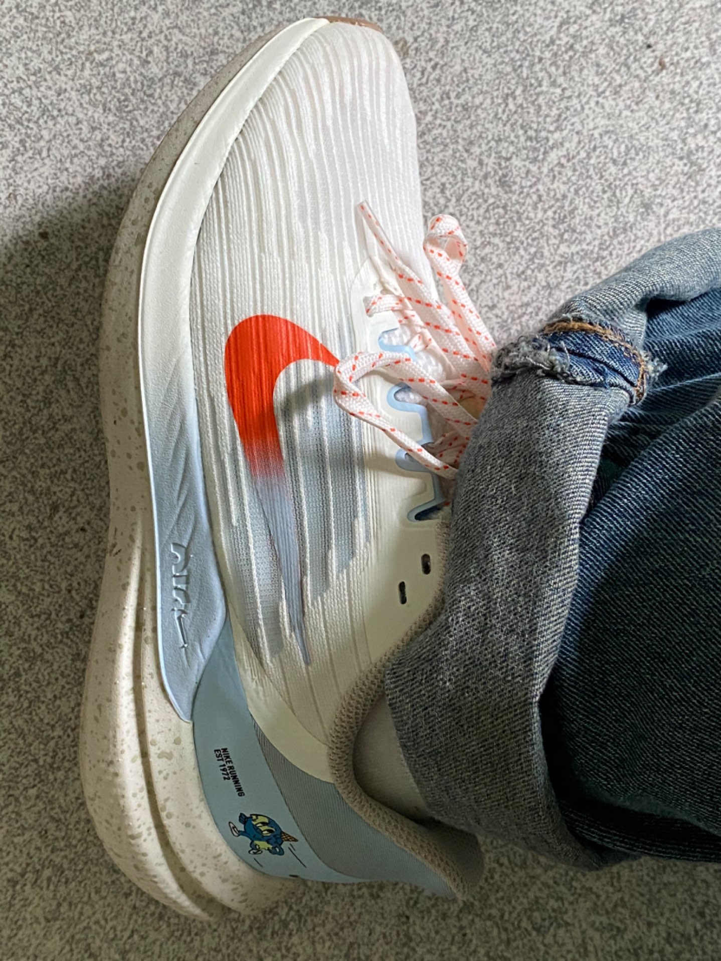 Nike Air Winflo 9 Sail Celestine Blue review Emma