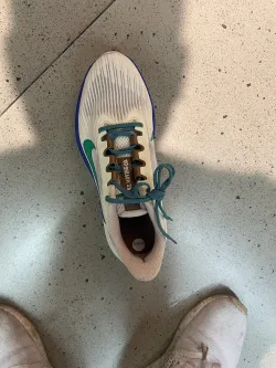 Nike Air Winflo 9 White Green Blue review Abigail