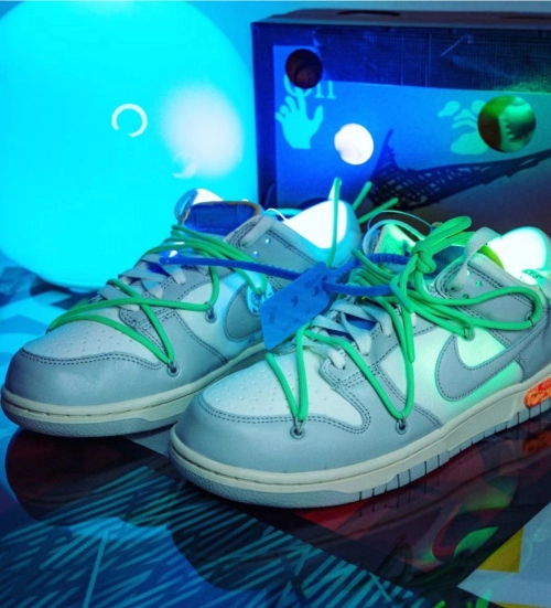 LF OFF WHITE x Nike Dunk SB Low The 50 NO.26 review 