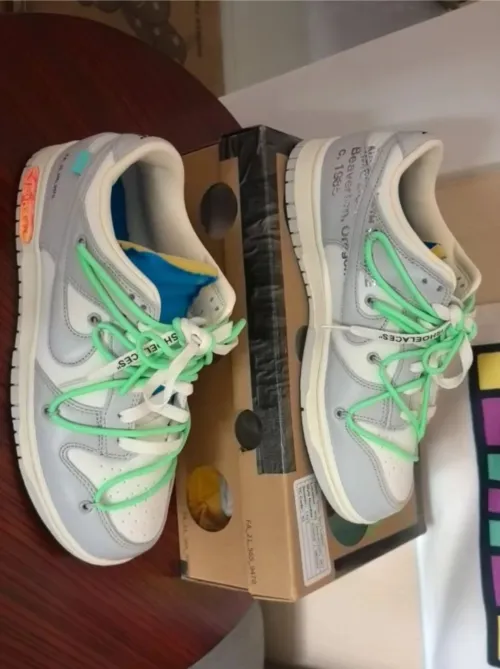 LF OFF WHITE x Nike Dunk SB Low The 50 NO.26 review 
