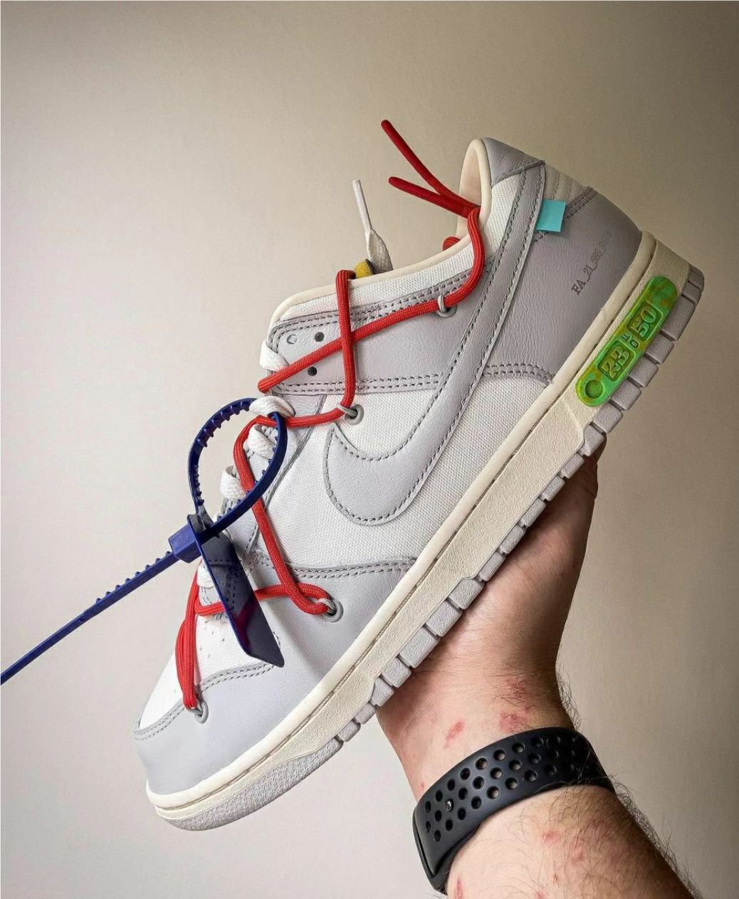 LF OFF WHITE x Nike Dunk SB Low The 50 NO.23 review 0