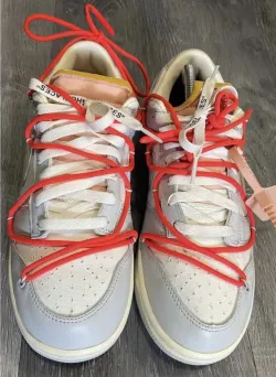 LF OFF WHITE x Nike Dunk SB Low The 50 NO.23 review Linden