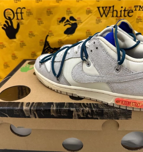 LF OFF WHITE x Nike Dunk SB Low The 50 NO.16 review 