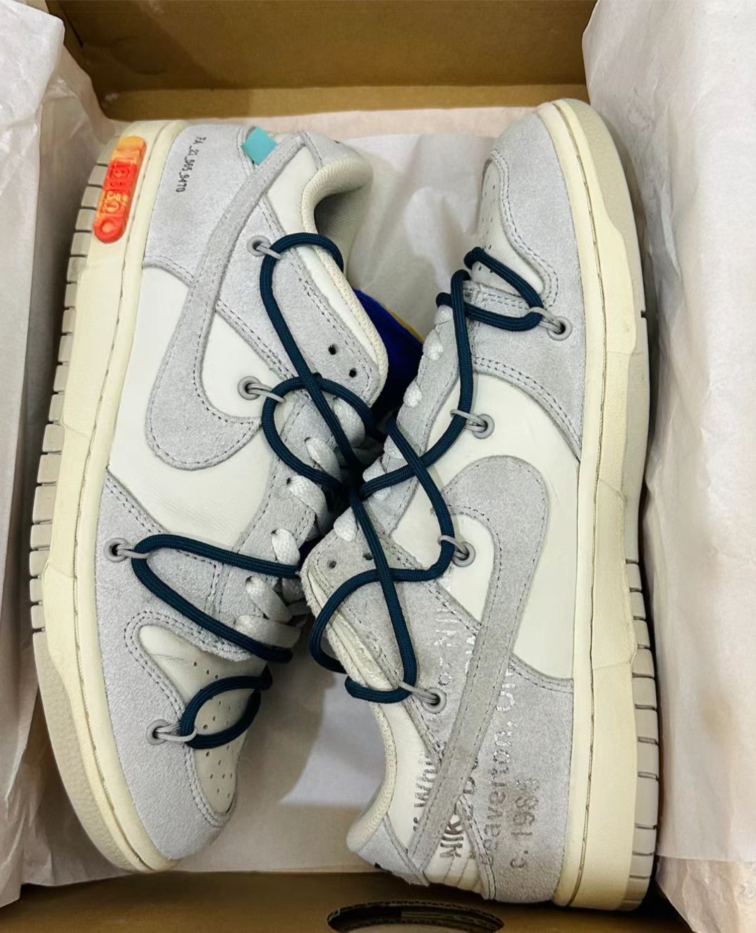 LF OFF WHITE x Nike Dunk SB Low The 50 NO.16 review 0