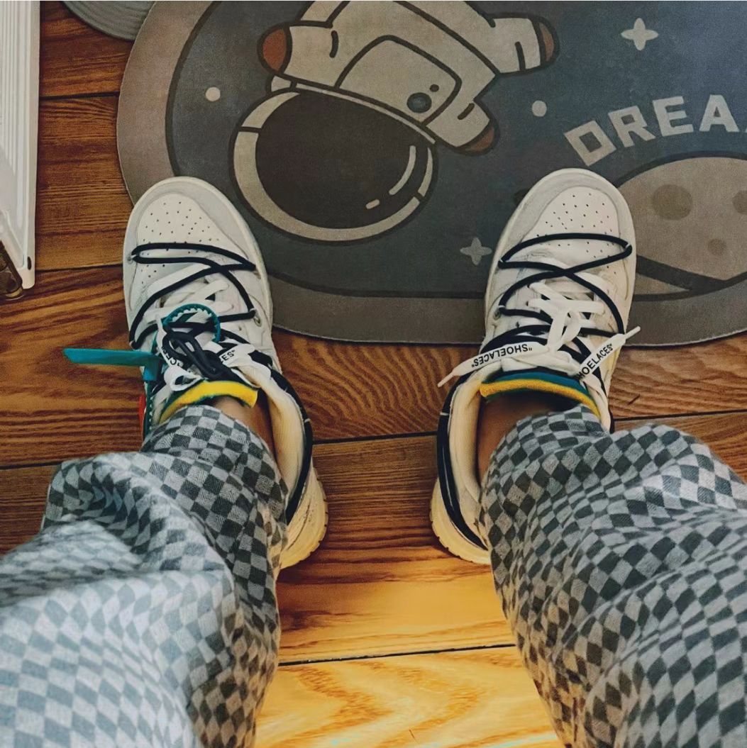 LF OFF WHITE x Nike Dunk SB Low The 50 NO.20 review 0