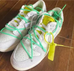 LF OFF WHITE x Nike Dunk SB Low The 50 NO.14 review Becca Pinard