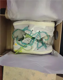 LF OFF WHITE x Nike Dunk SB Low The 50 NO.14 review stolin