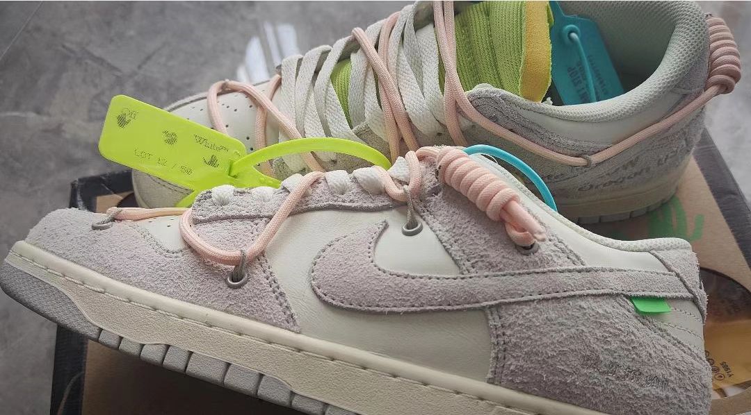 LF OFF WHITE x Nike Dunk SB Low The 50 NO.12 review 1