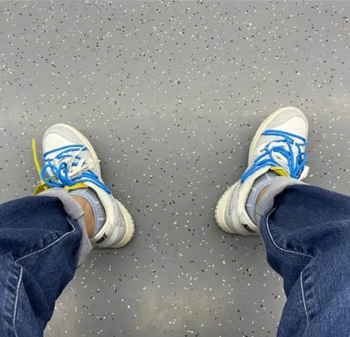 LF OFF WHITE x Nike Dunk SB Low The 50 NO.10 review 