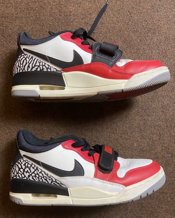 Air Jordan AJ312 White Red review Juan M. 01