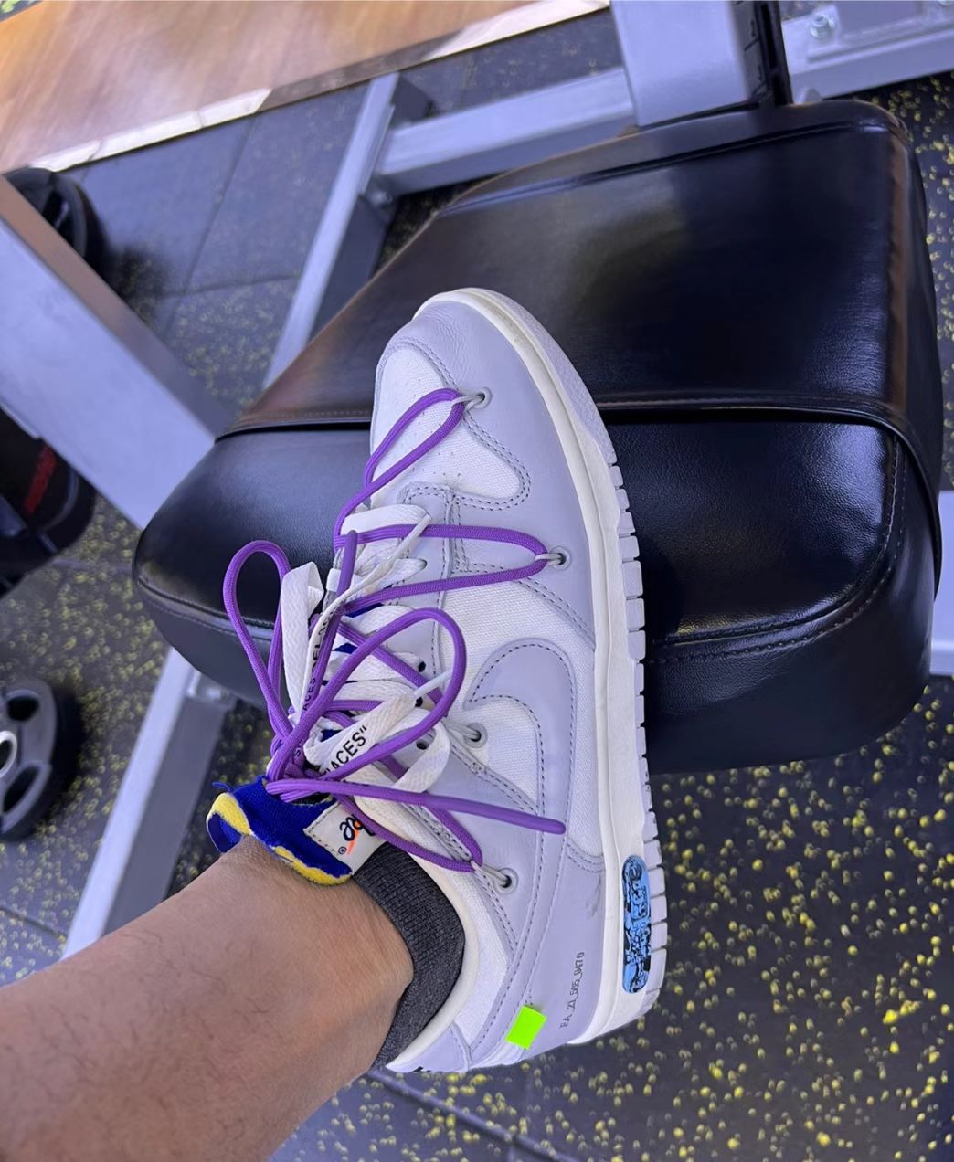 LF OFF WHITE x Nike Dunk SB Low The 50 NO.48 review 0