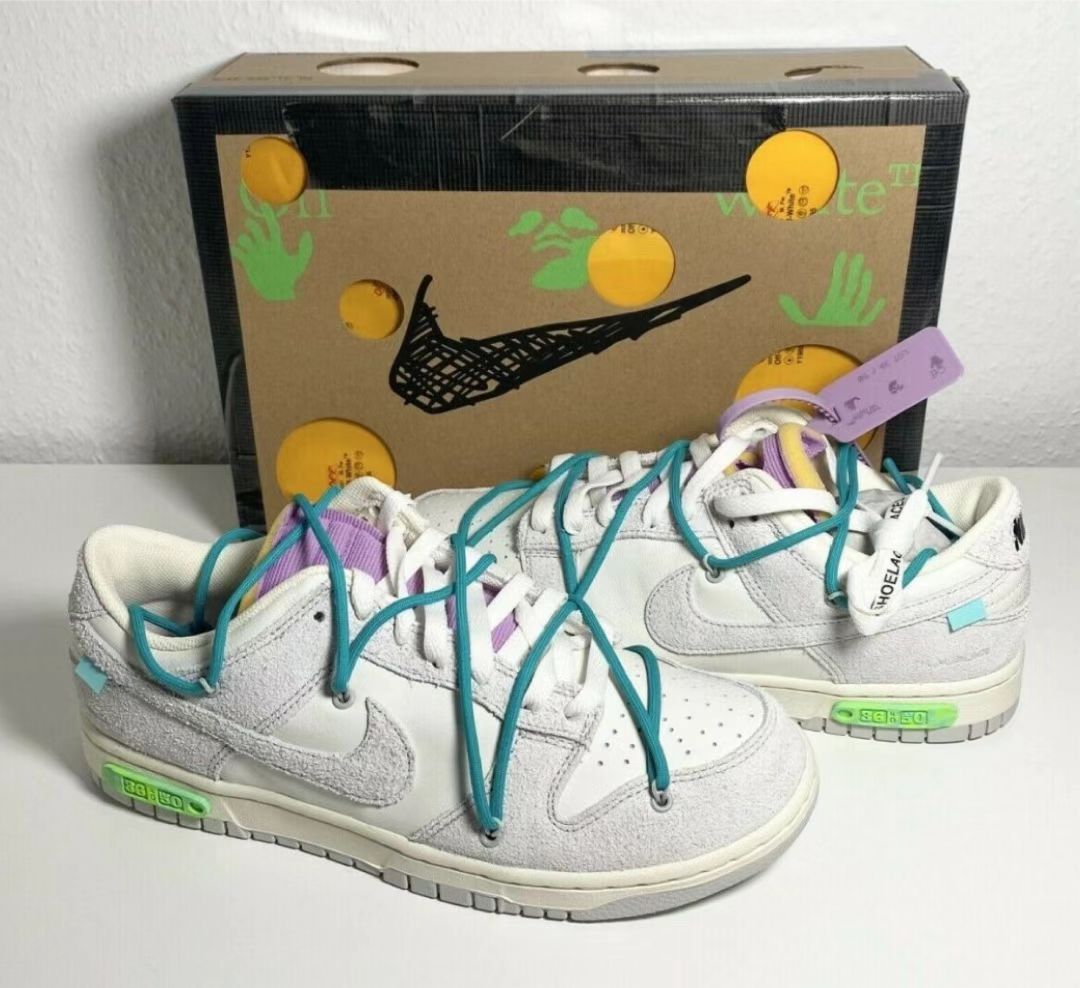 LF OFF WHITE x Nike Dunk SB Low The 50 NO.36 review 0