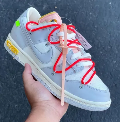 LF OFF WHITE x Nike Dunk SB Low The 50 NO.6 review 